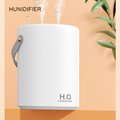 HUMIDIFIER 新款3L智能濕度顯示霧化水氧機 空氣加濕器 薰香機J35 (冰川白)