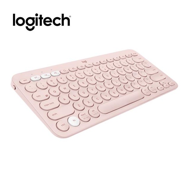 羅技 K380 -玫瑰粉 跨平台藍芽鍵盤