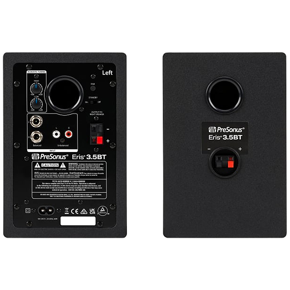 Left  PreSonus Eris 3.5BT PreSonusEris 3.5BT+