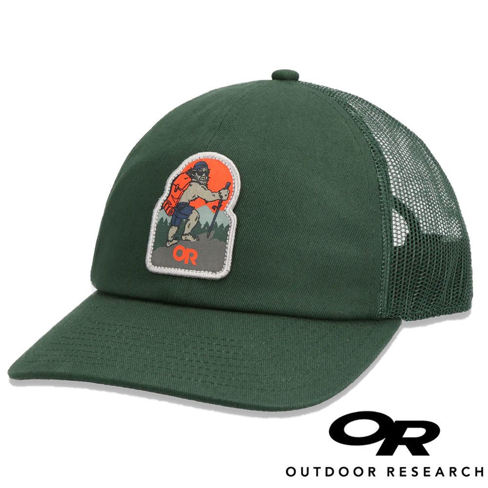 【OR 美國】Squatch Trucker Lo Pro透氣帥氣鴨舌帽『深綠』301012 戶外 露營 登山 健行 休閒 時尚 遮陽 遮陽帽 鴨舌帽 棒球帽