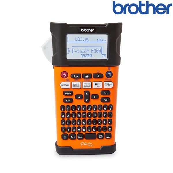 【民權橋電子】Brother兄弟 PT-E300VP 工業用手持線材標籤機 標籤貼紙機 標籤列印機 手持標籤機