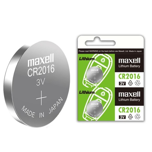 maxell 麥克賽爾 3V鋰電池 CR2016 (5顆)