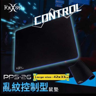 【祥昌電子】FOXXRAY FXR-PPS-26 亂紋控制型鼠墊 42x32cm 滑鼠墊 電腦滑鼠墊 鼠墊