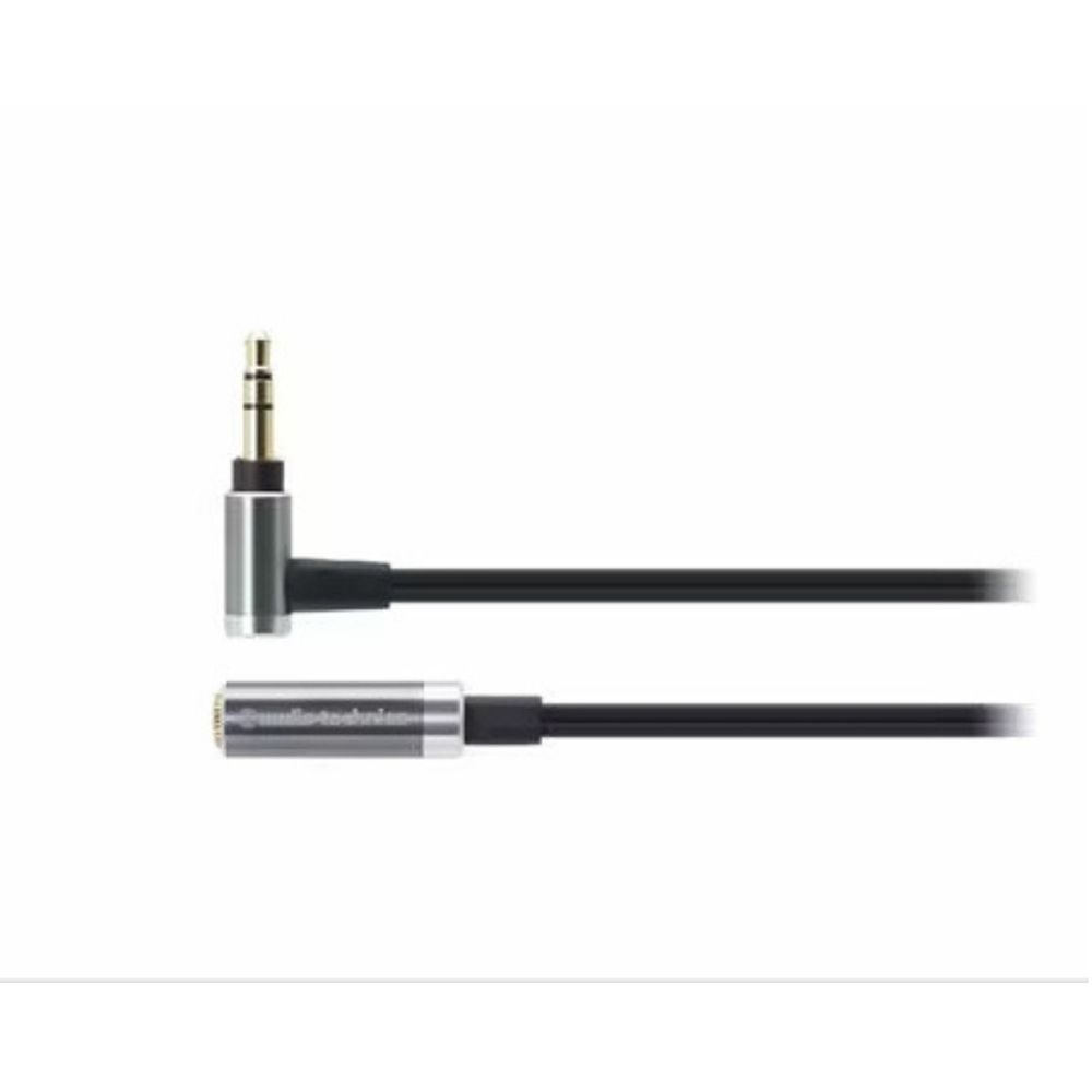 [4東京直購] Audio-Technica ATH-AT645L/1.0 耳機延長線-1M 3.5mm 公對母 導線 OFC導體 L頭