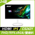 Acer CS242Y 智慧螢幕(24型/FHD/HDMI/喇叭/IPS)