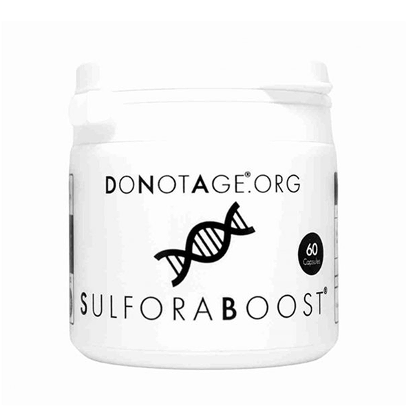 蘿蔔硫素 DoNotAge-Sulfora Boost® (Sulforaphane)西蘭花植物含有活性黑芥子 60粒