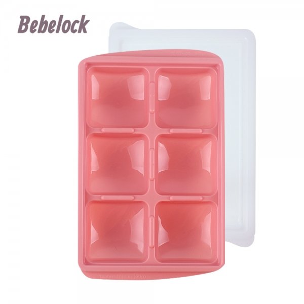 BeBeLock副食品冰磚盒50g(6格)蜜桃粉(4710751642300) 180元