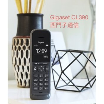 【德國Gigaset(西門子) CL390 藝術家DECT無線電話手機】(衛星灰, 不含基地台)