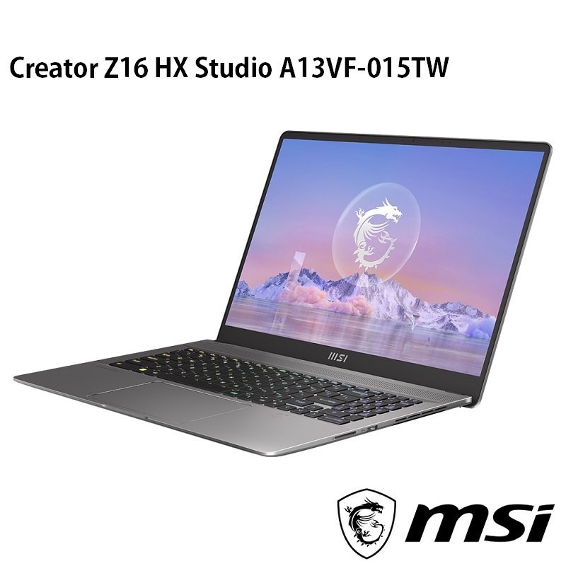 MSI微星 Creator Z16 HX Studio A13VF-015TW(i9-13950HX/32G/1TB/RTX4060/16/165Hz/QHD+/W11P)