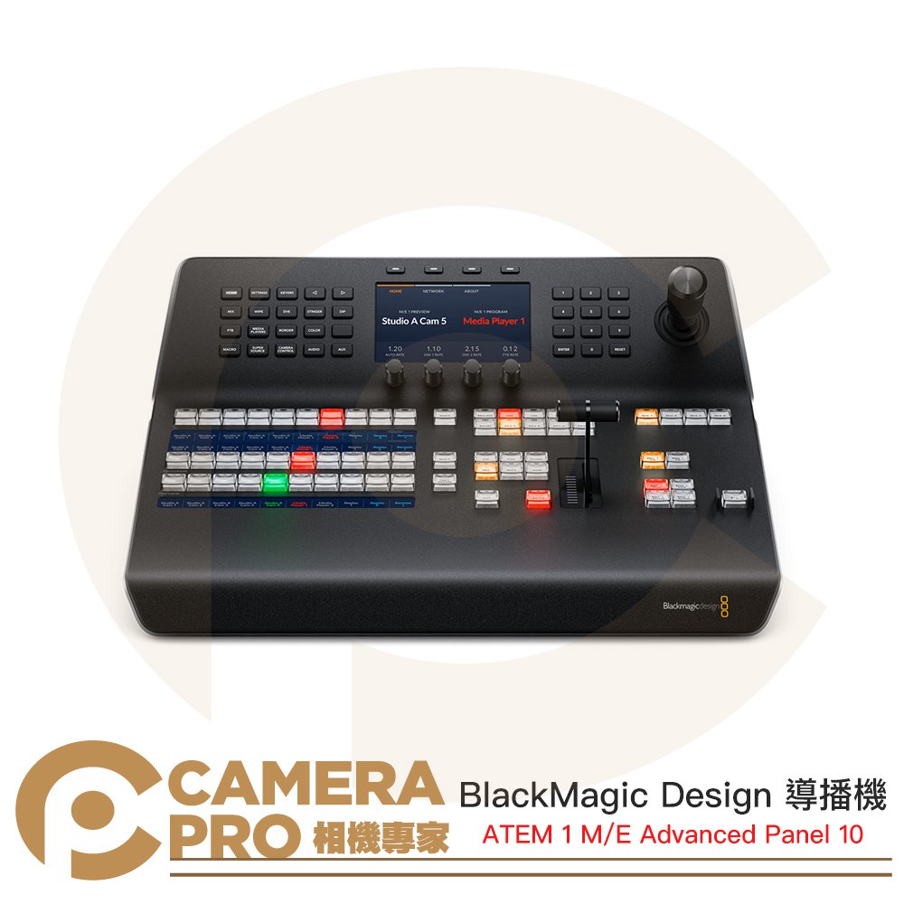 ◎相機專家◎ BlackMagic Design ATEM 1 M/E Advanced Panel 10 導播機 公司貨