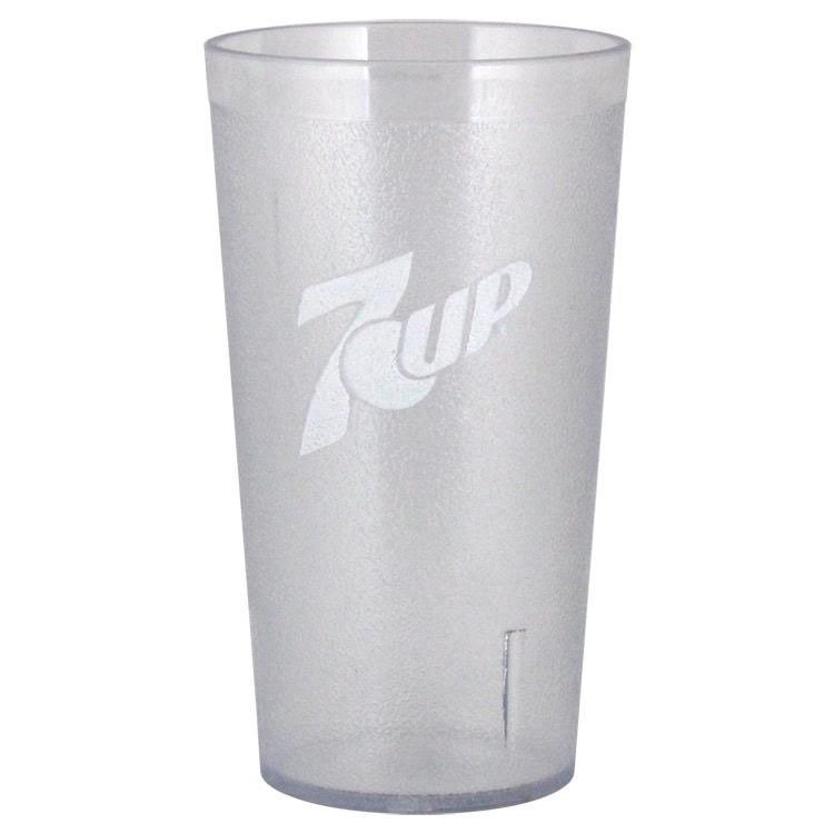 7-UP 七喜 透明樹脂水杯 汽水杯 500cc 美國製 日本販售