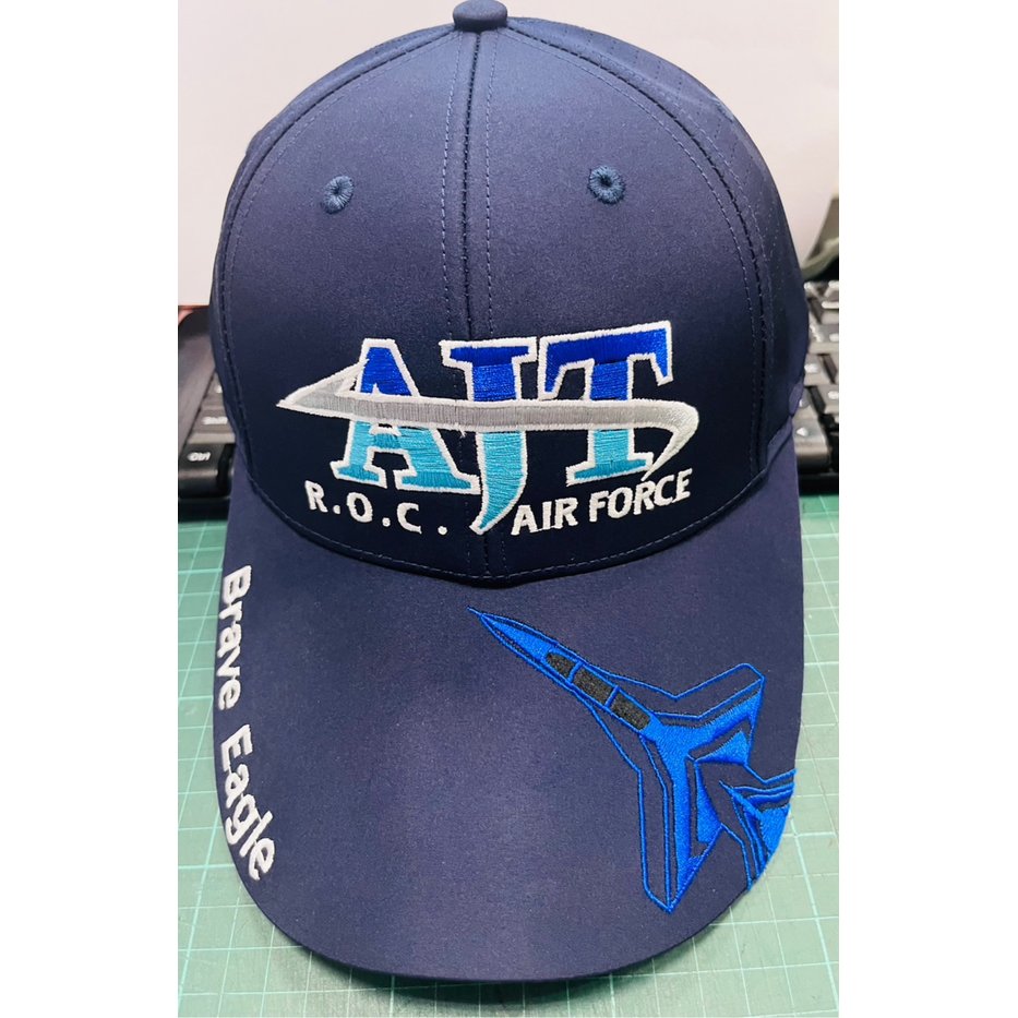 【我愛空軍】台灣製 AJT便帽 高教機便帽 棒球帽 專門製造美國大聯盟帽廠藍色C3-170(專利授權)