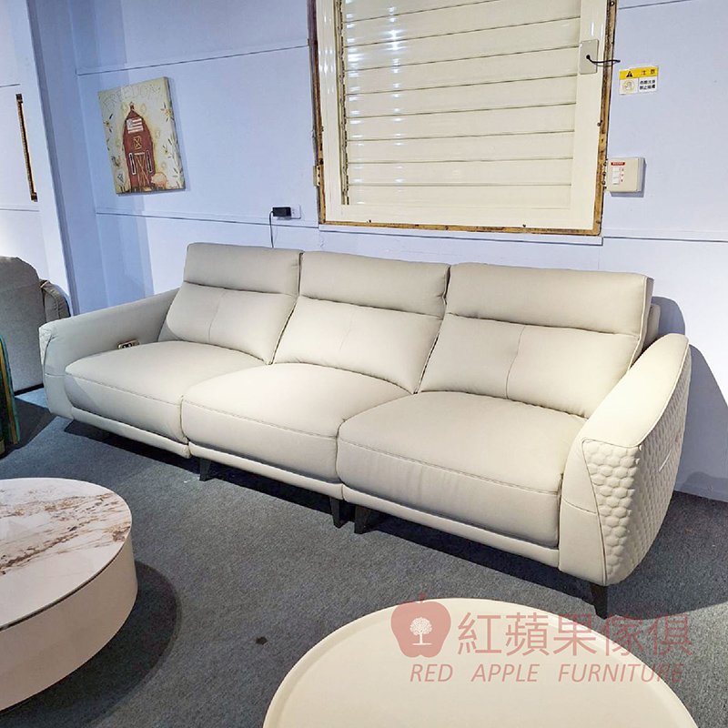 [紅蘋果傢俱] 現代系列 LJ-5610 沙發 電動沙發 長沙發 現代沙發 極簡沙發 三人沙發 現代風 極簡風