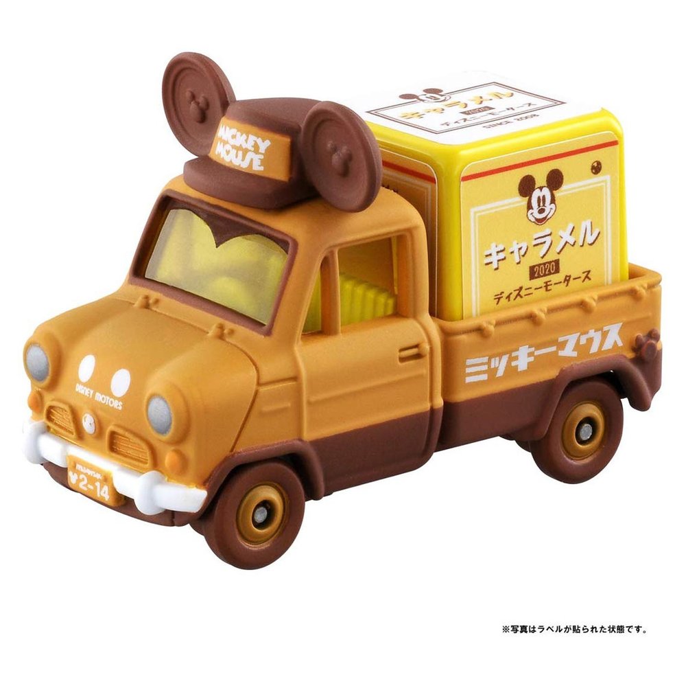 JPGO 迪士尼 TOMY車 特仕車 米奇 情人節牛奶糖車 TOMICA TAKARATOMY 小車 玩具車
