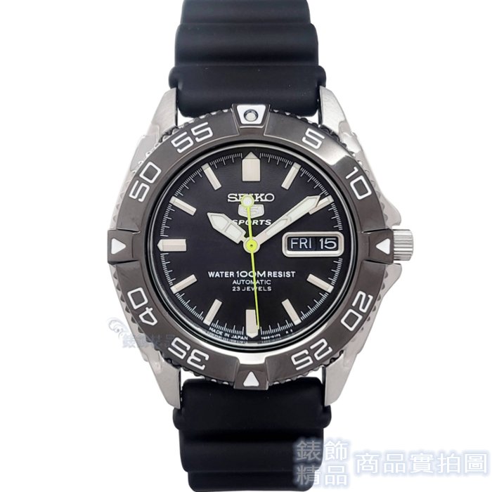 SEIKO精工 SNZB23J2手錶 日本製 潛水計時 夜光 黑面 自動上鍊 膠帶 機械錶 男錶【錶飾精品】