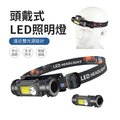 JDTECH 強光雙光源充電式頭燈 頭戴式LED照明燈 工作頭燈 夜釣燈