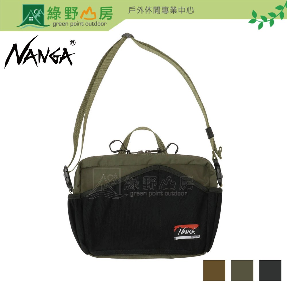 《綠野山房》Nanga × Tempra Hinoc 3.2L 耐燃款 肩背包 斜背包 側背包 聯名 3241 32412