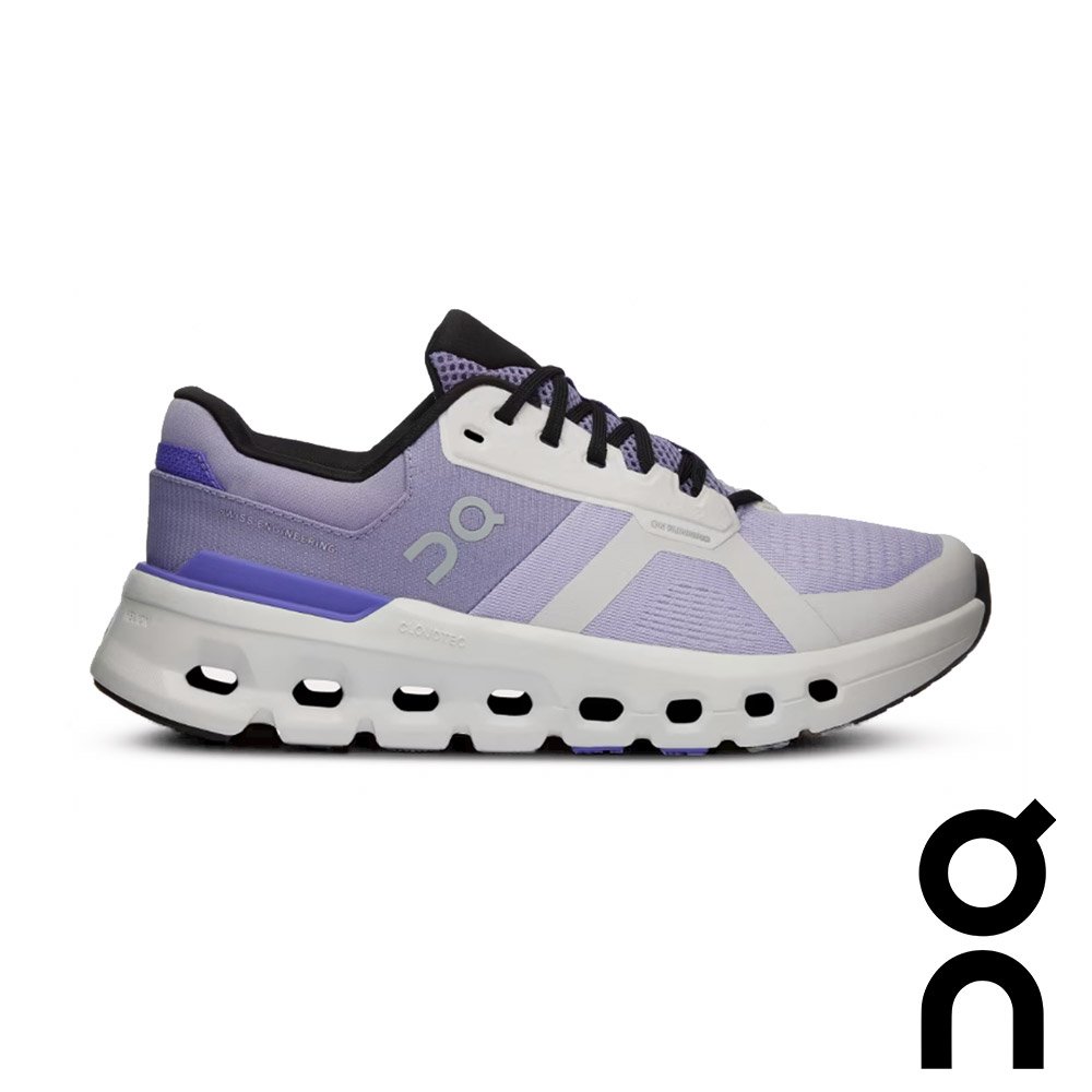 【瑞士 ON】女Cloudrunner 2運動健行鞋『藍莓紫』3WE1013 戶外 露營 登山 慢跑 運動 健行 健行鞋 多功能鞋 休閒鞋
