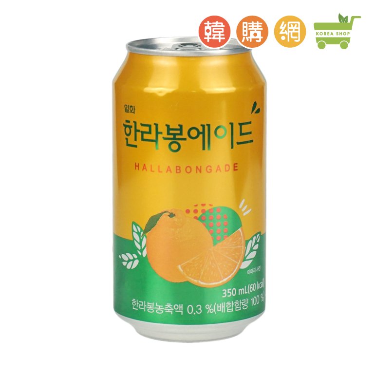 韓國HALLABONG ADE 漢拿峰橘子風味蘇打飲料350ml【韓購網】
