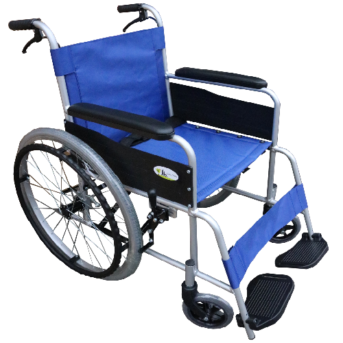 JR200 日式強化款單層鋁輪椅(紅/藍)