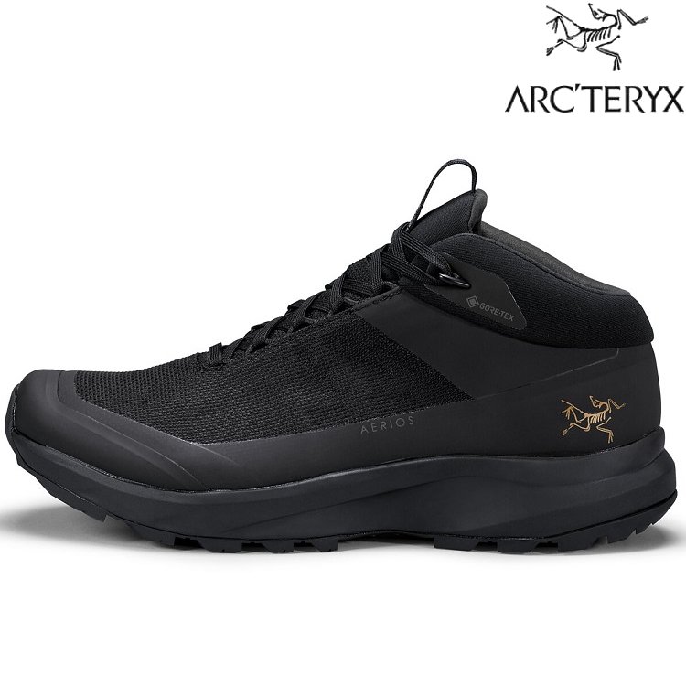 Arcteryx 始祖鳥 Aerios FL2 GTX 女款 中筒登山鞋/健行鞋 X000006337 Black 黑 30037