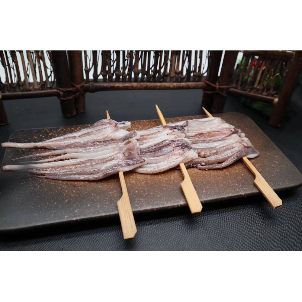【萬象極品】日式魷魚鬚串燒(10串)/約250g