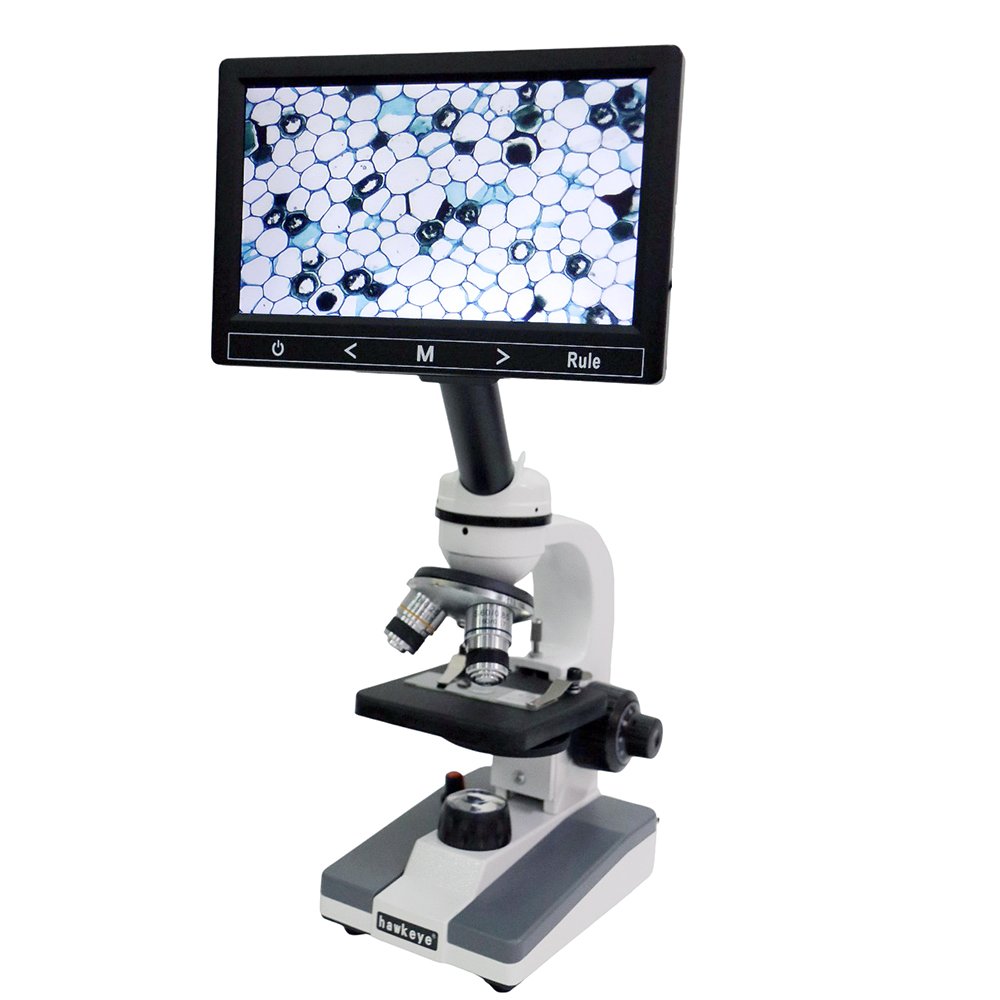 正陽光學 hawkeye 單眼40倍至1500倍 生物顯微鏡 含7吋IPS液晶螢幕 複式顯微鏡