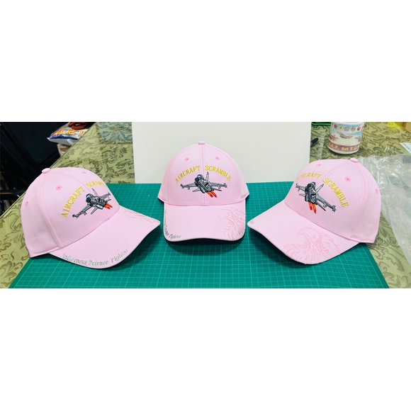 【我愛空軍】台灣製 IDF 便帽 透氣布棉質 棒球帽 專門製造美國大聯盟帽廠 粉紅色C3-171