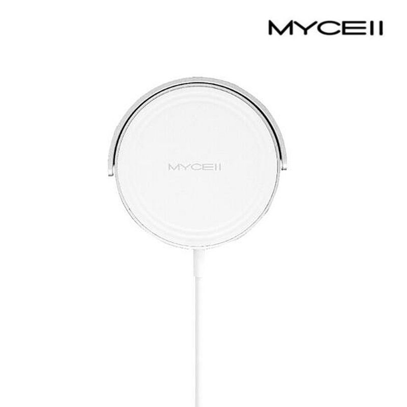 【預購】MYCELL 15W 磁吸式閃充無線充電盤 MagSafe AirPods Pro Apple Watch 手錶充電座 磁吸充電 多合一充電座【容毅】