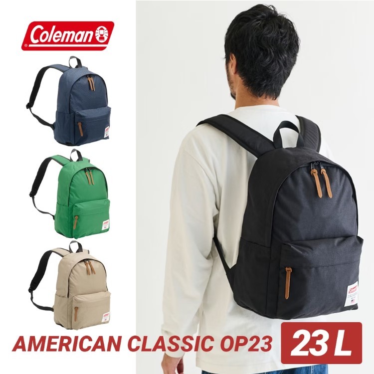 《台南悠活運動家》COLEMAN 2024新款 美國經典 OP23L 後背包 雙肩包 書包 日常通勤 登山健走 出國旅行