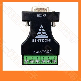 【祥昌電子】RS232 TO RS422 RS485 端子座 DB9 轉換器 轉接器 門禁 保全 工控