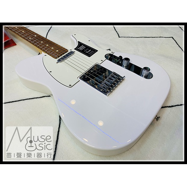 『苗聲樂器』Fender Player Telecaster Pau Ferro 白色電吉他
