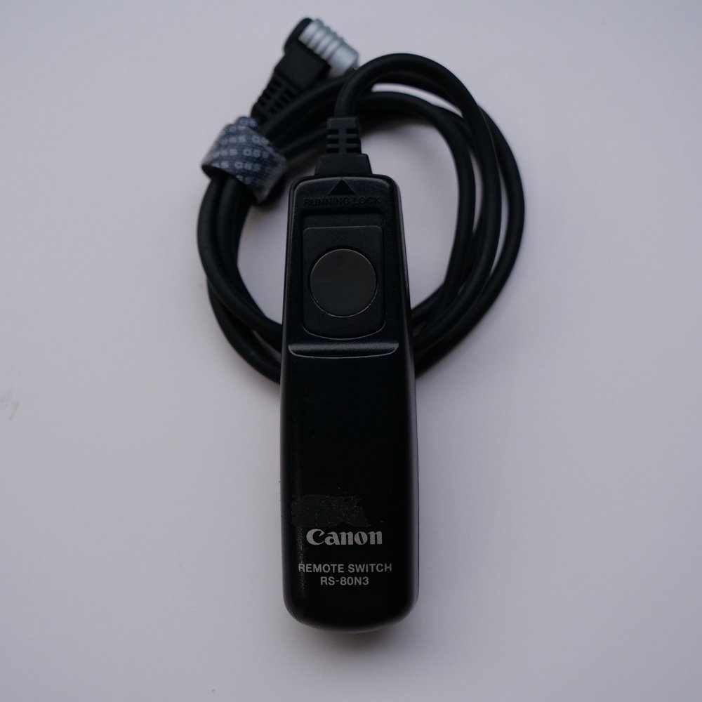 鏡花園【二手良品】Canon RS 80N3 快門線 ► EOS-1D 系列、5D 系列、6D系列、7D系列