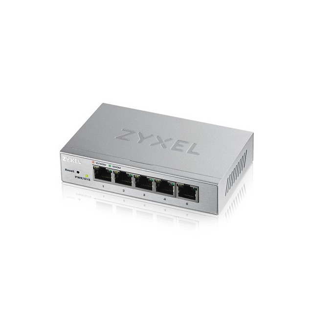 Zyxel GS1200-5網頁式管理5埠Gigabit交換器 GS1200-5-TW0101F