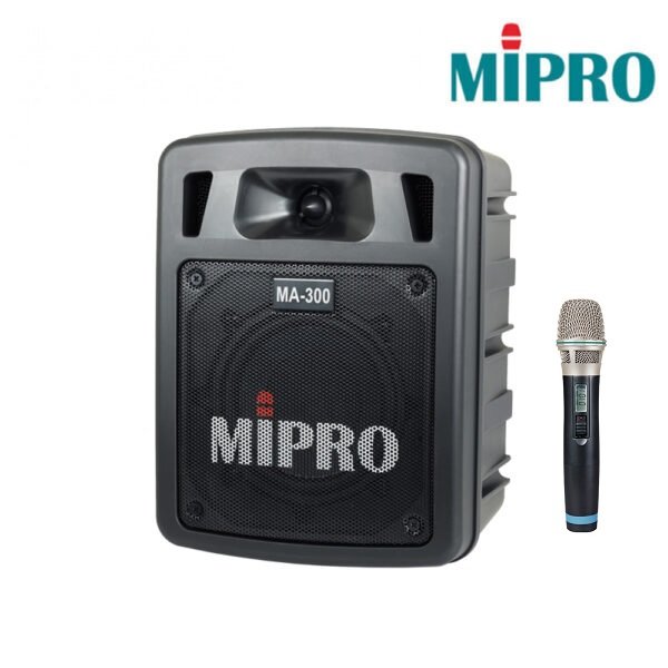 亞洲樂器 MIPRO MA-300/ACT-32H 單頻 手提式 無線擴音機 支援 藍芽 USB (含麥克風一支)