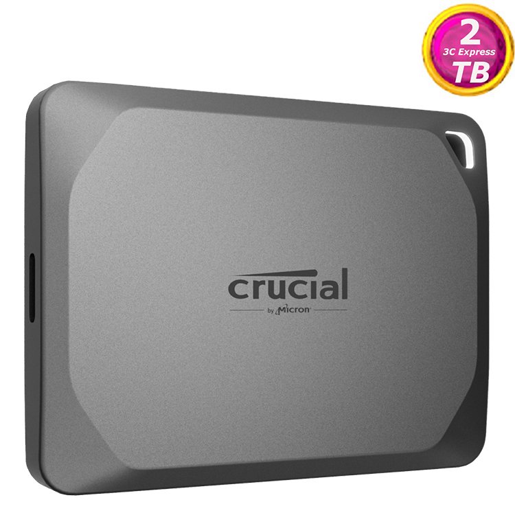Micron Crucial 美光 X9 Pro 2TB 2T SSD 1050MB/s CT2000X9PROSSD9 外接行動固態硬碟