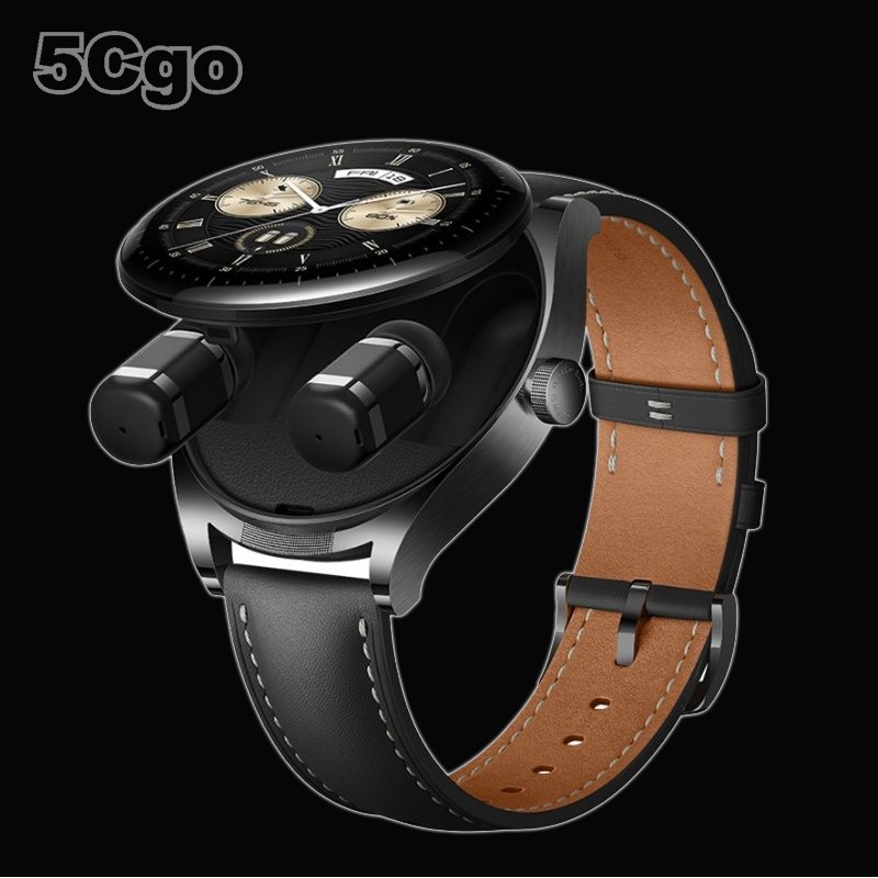 5Cgo【智能】HUAWEI 華為WATCH BUDS(手錶+耳機)二合一創新設計(Saga-B19T) 1年保 含稅