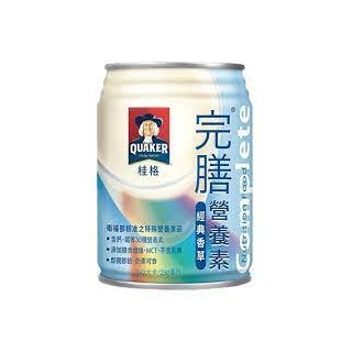 【上煒醫療器材】(效期2025/03) 桂格完膳營養素(經典香草)(管罐適用) 一箱(24罐)