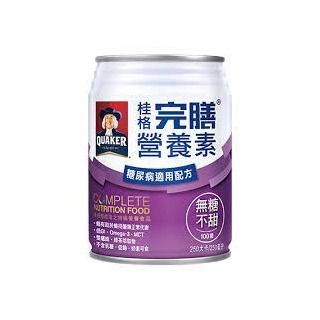 【上煒醫療器材】(效期2025/04) 桂格完膳 糖尿病配方(鉻100/無糖) 一箱(24罐)