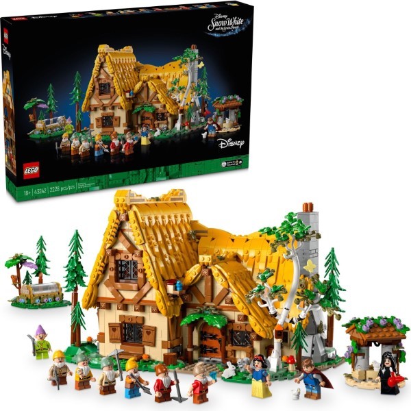 樂高LEGO DISNEY 白雪公主 白雪公主和七個小矮人的小屋 43242 TOYeGO 玩具e哥