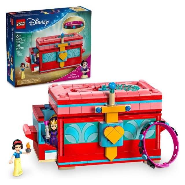 樂高LEGO DISNEY 白雪公主 白雪公主的首飾盒 43276 TOYeGO 玩具e哥