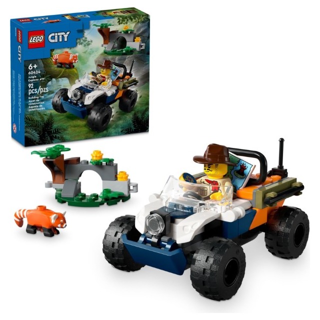 樂高LEGO CITY 叢林探險家 沙灘車喜馬拉雅小貓熊任務 60424 TOYeGO 玩具e哥