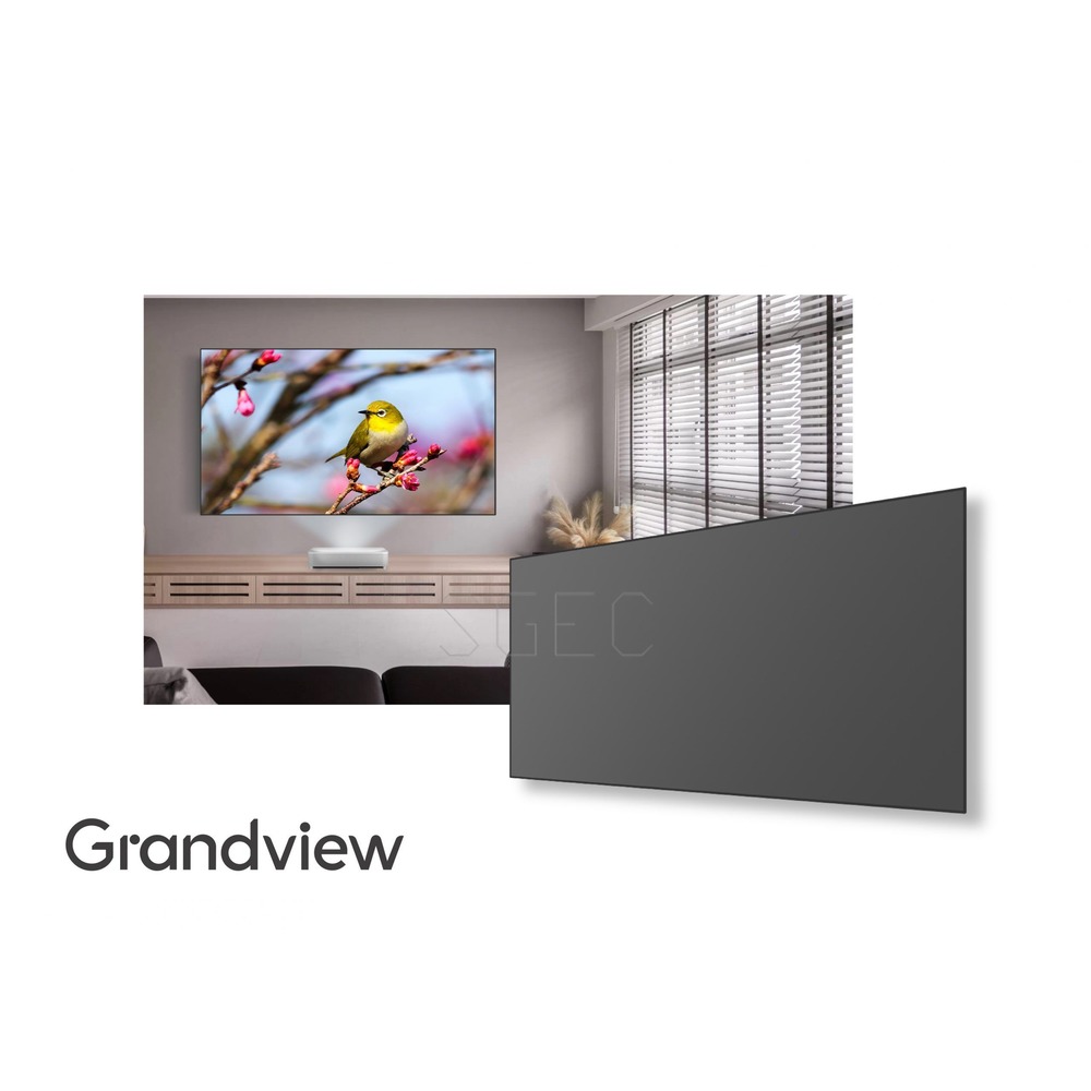 視紀音響 Grandview ALR菲涅爾 100吋 PE-Y100(16:9)DY1D 4K 超短焦抗光幕(R7)