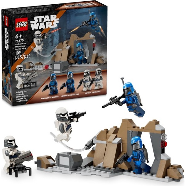 樂高LEGO STAR WARS 星際大戰 曼達洛伏擊戰鬥包 75373 TOYeGO 玩具e哥