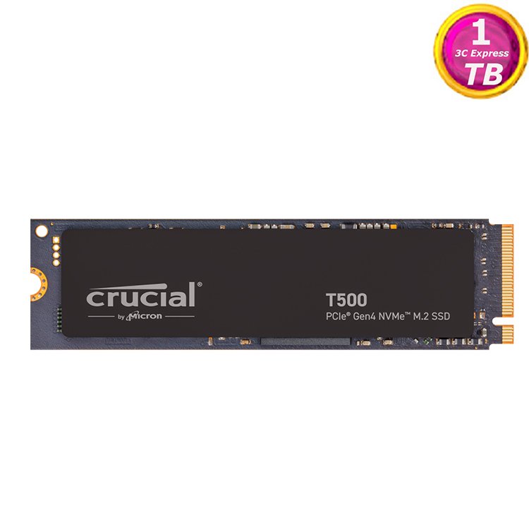 Crucial T500 1TB 1T Nvme PCIE 4 SSD 7,400MB/s CT1000T500SSD8美光固態硬碟