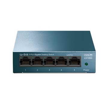 TP-LINK 5埠 10/100/1000Mbps 桌上型交換器 ( LS105G(UN) Ver:3.0 )