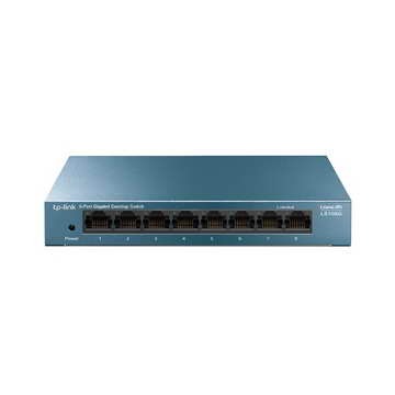 TP-LINK 8埠 10/100/1000Mbps 桌上型交換器 ( LS108G(UN) Ver:4.0 )