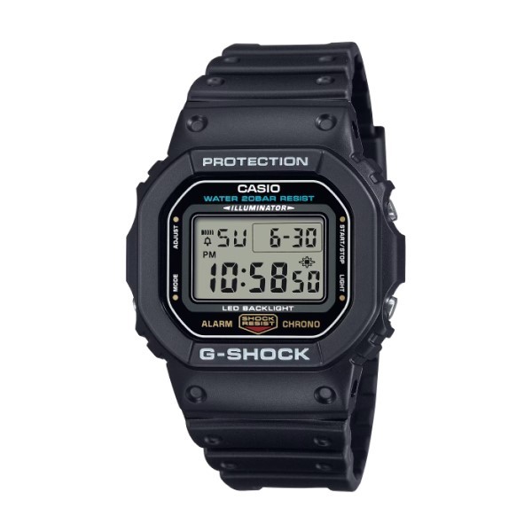 【CASIO G-SHOCK】極限堅韌方形電子腕錶-霧感黑/DW-5600UE-1/台灣總代理公司貨享一年保固