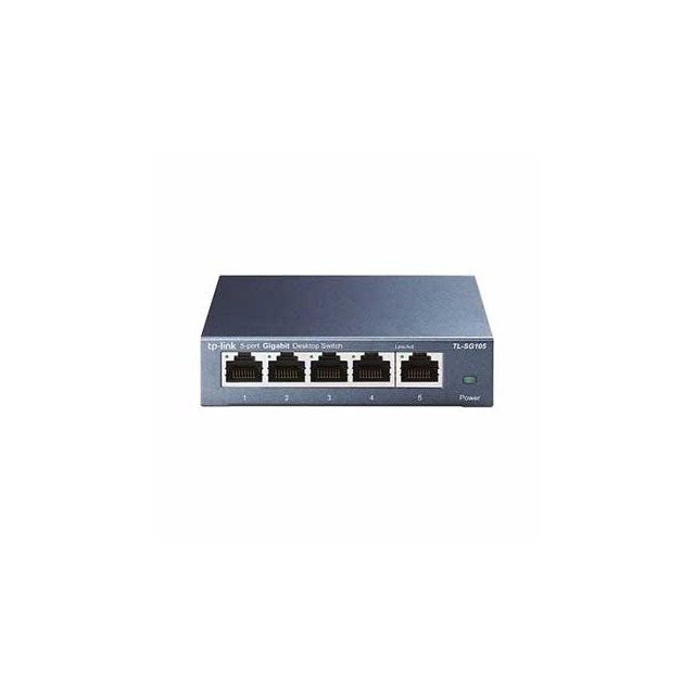 TP-LINK ５埠 專業級Gigabit 交換器 ( TL-SG105(UN) Ver:8.0 )
