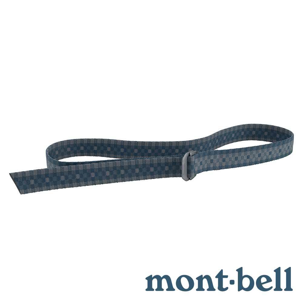 【mont-bell】WEBBEDBELT 鋁扣腰帶『#5方紋』1109232 戶外 露營 登山 健行 休閒 時尚 腰帶